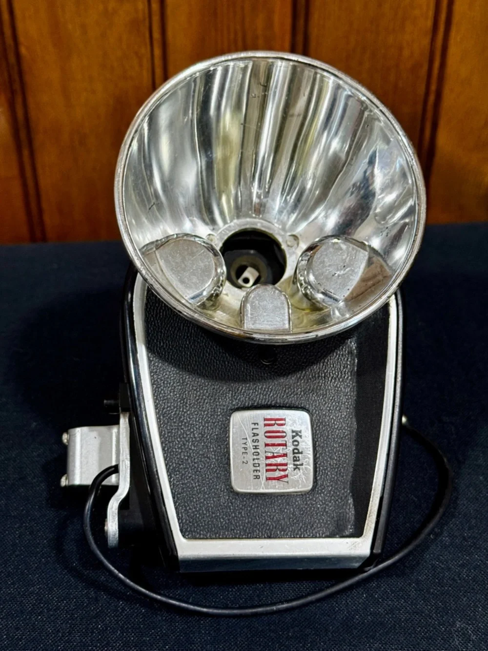 Kodak Black and Silver Rotary Flasholder Type-2 with original instructions